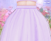 w. Lilac Long Skirt
