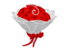 N- rose bouquet