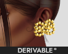 fm. Caviar Earrings (G)