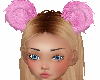 Pink Teddy Bear Ears