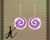 Kira Earrings Rose Purpl