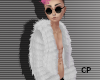 .CP. White Fur Coat -m