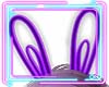 Neon Purple Bunny Ears