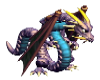 Blue and Purple Dragon