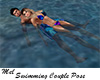 Swimming Couple Pose