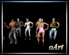dança de grupo