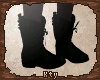 K. Black Boots