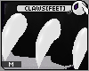 ~DC) Claws[feet] White M