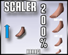 Foot Scaler Resizer 200%