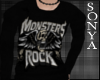 Monsters Rock Sweter