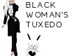 Women's Black Tuxedo