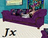 Jx Purple couch w. poses