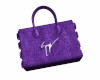 G.Z. Crocodile Tote Purp