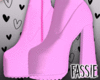 Pink booties
