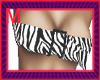 zebra print  belt top