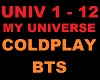 COLDPLAY BTS My Universe