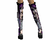 goth anime boots
