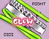 !!D Glow Braces Green R