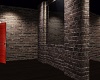 Brick&Blk Glass Divider