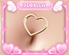 Heart Belly Rings