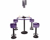 LL~WOOD&LAVENDER TABLE
