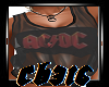 New AC/DC Top- Black