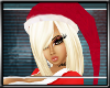 $TM$santa hair&hat blond