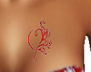 [PB] Heart Rose tat