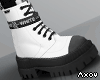 Hiker Boots - White