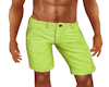 S4E Neon Yellow Shorts