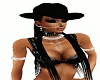 All Black Cowgirl Hat