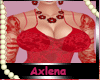AXL Red Lace Dress LLTF
