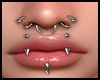[M] Piercings nose lips