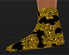 Bat Socks 17 (F) Gold