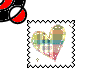 [Multicolor Heart Stamp]