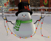 Snowman & Lights Deco