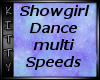 ! Showgirl Wall Dance