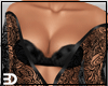 Black Lace Robe GA