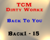TCM - Back To You