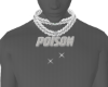 Poison text cuban link
