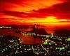 Rio at night 3Dposter