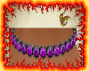 [T]Purple Jeweled Choker