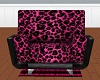 Pink Leopard Chair