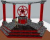NC Wiccan Altar Red/Blac