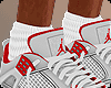 Retro 4's White