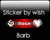 Vip Sticker Rose~vs3~