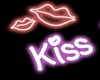 NK kiss me neon sign
