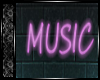 CE Neon Sign Music Pink