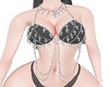 G Cross Black Bra