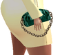 Elegant purse teal green